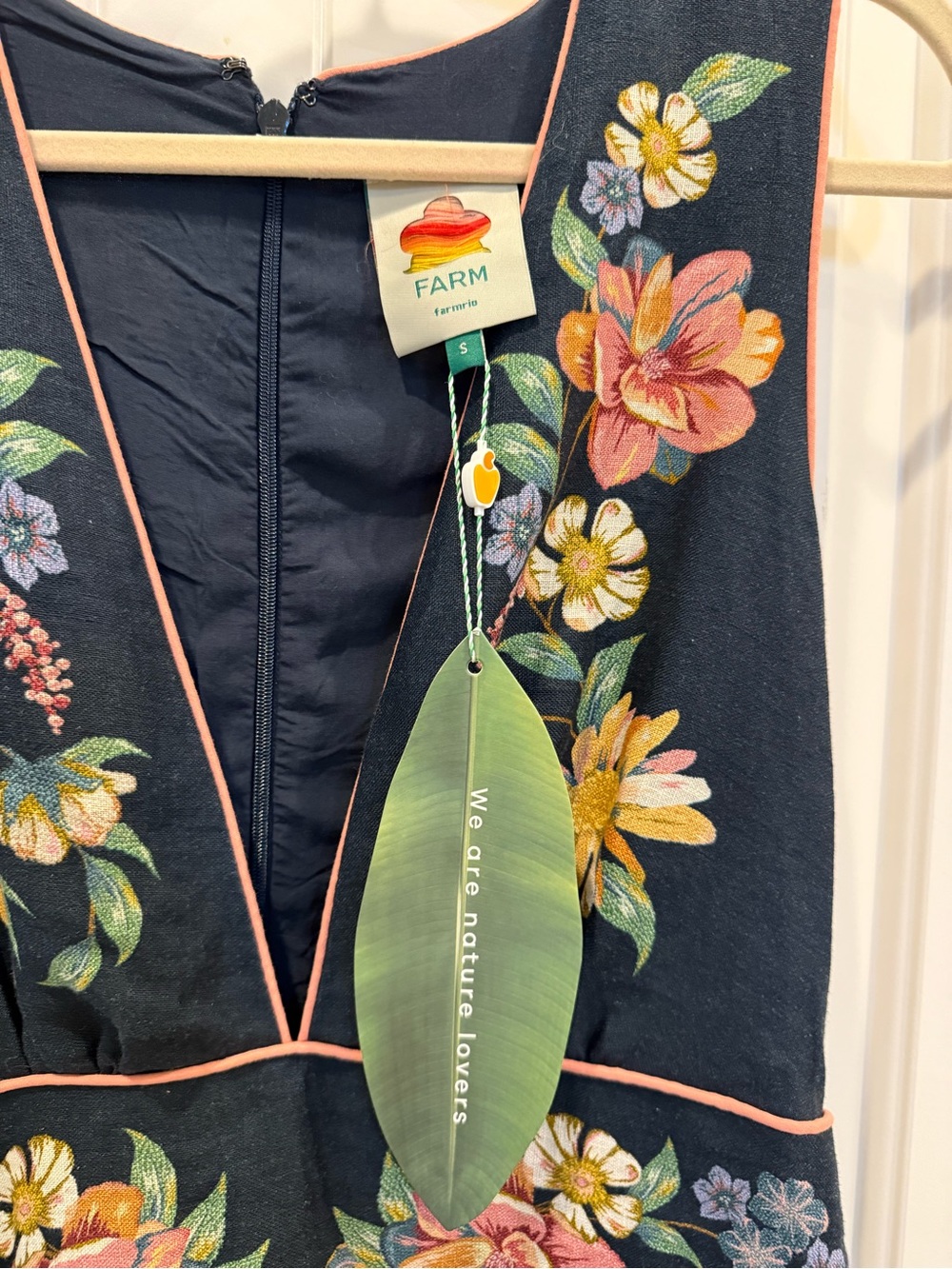 Farm Rio Maira Floral Midi Dress - Picture 5 of 7